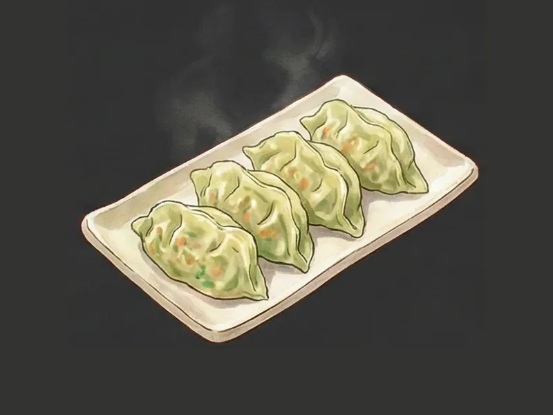 Gyoza di verdure