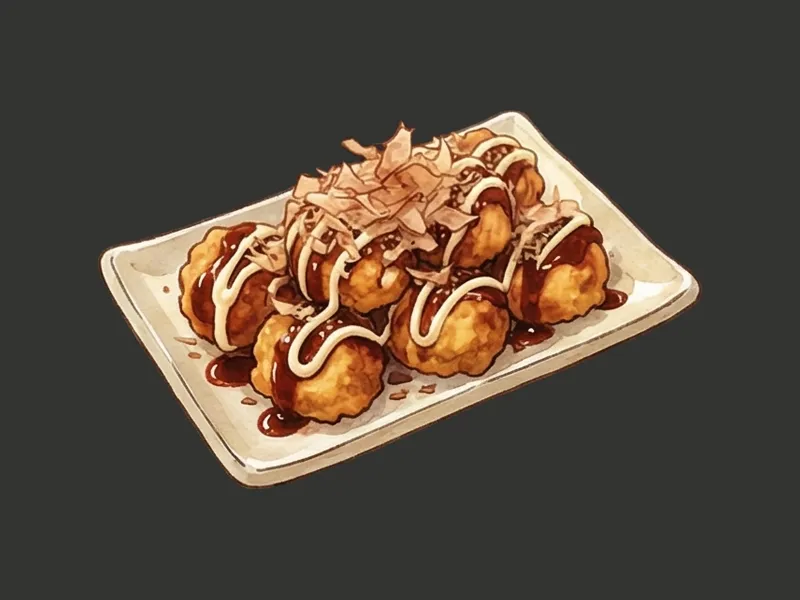 Takoyaki Santaro - Polpette di polpo