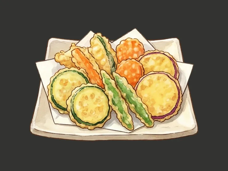 Tempura di verdure