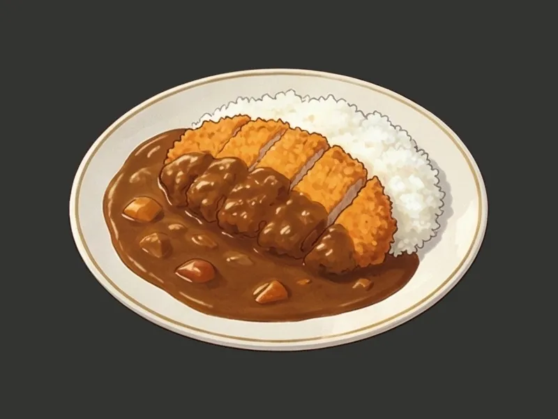 Tonkatsu curry