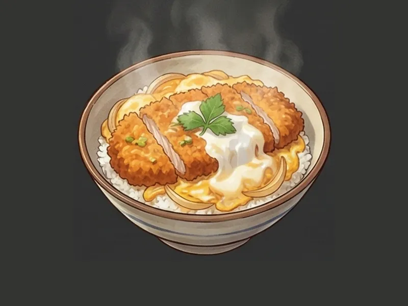 Tonkatsu don