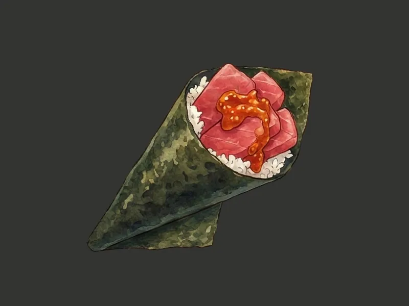 Temaki tonno spice